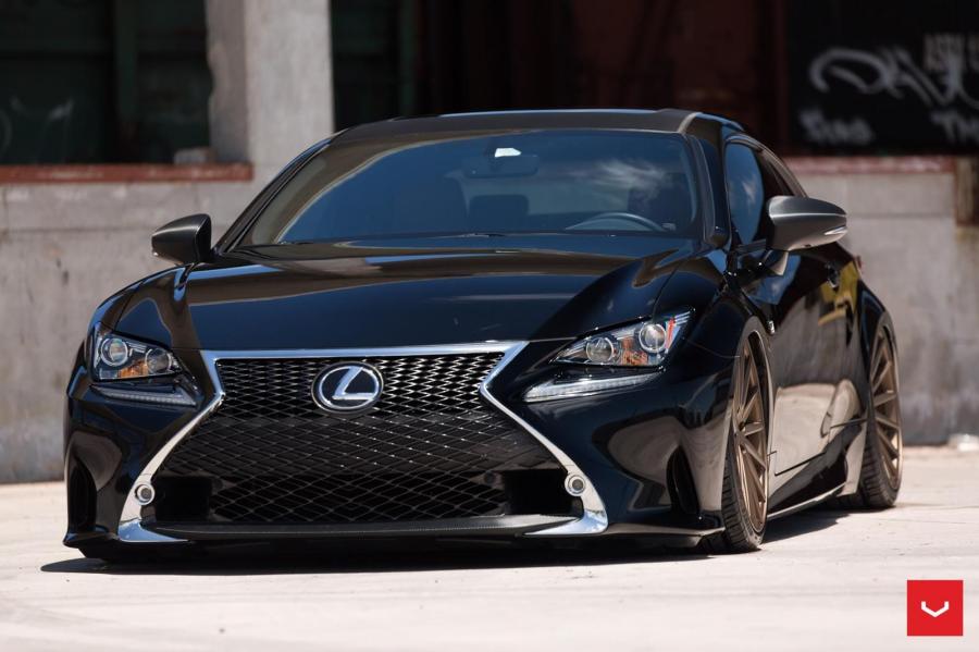 Lexus RC350 F-Sport on Vossen Wheels (VFS2) '2015